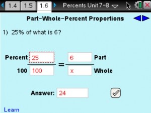 Unit 7-11 Percents – Emerald Wave